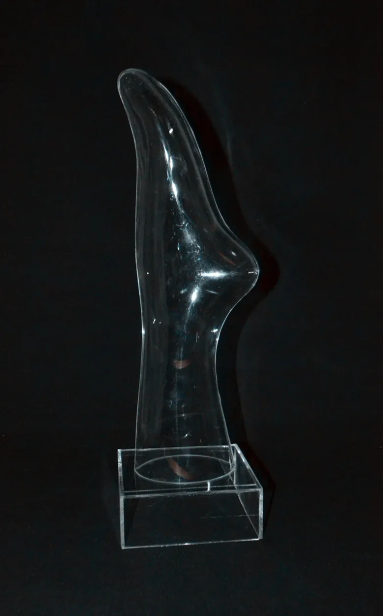 Free Shipping!! New Fashionable Acrylic Transparent Mannequin Foot Model Hot Sale | Дом и сад