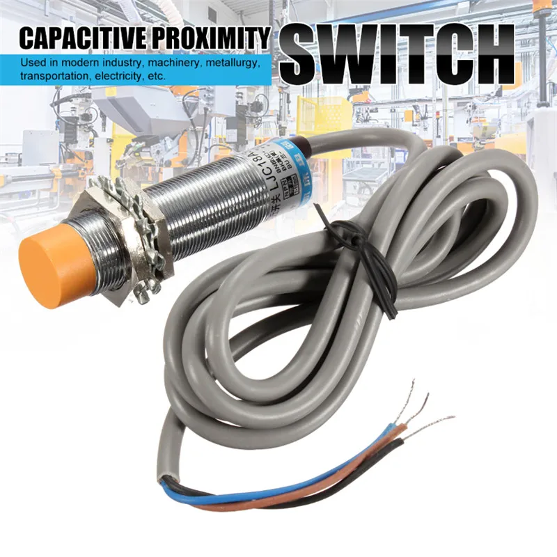 

New 6-36V Electric LJC18A3-H-Z/BX Approach Sensor Cylindrical Capacitive Proximity Switch NPN Electronic Components & Supplies