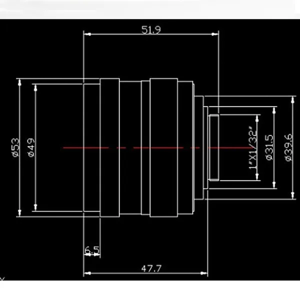 35 мм F1.6 с резьбовым соединением типа C Mirroless Камера объектив для цифрового фотоаппарата Panasonic Lumix samsung NX для APS-C Камера M4/3 FX EOSM N1+ объектив Передние Задние крышки