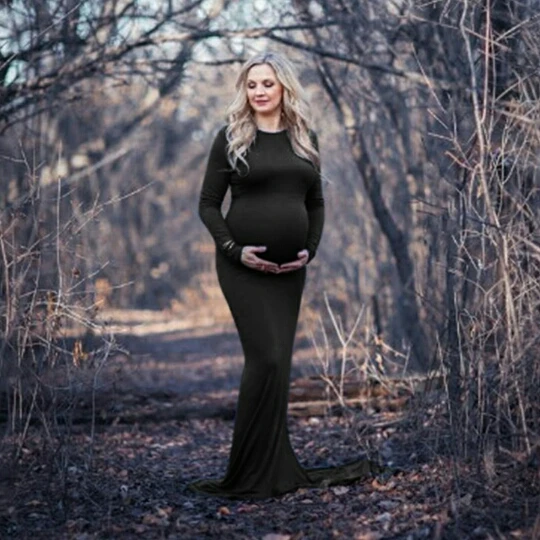 Новые платья для беременных для фотосессии для беременных; реквизит для фотосессии; платье макси для беременных; Одежда для беременных женщин
