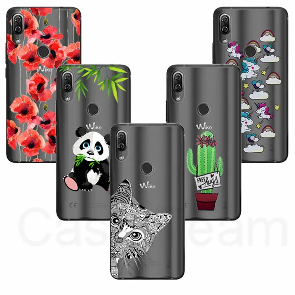 TPU Cover for Wiko View 2 Pro cover Cartoon Case case mix models &amp designs accept |