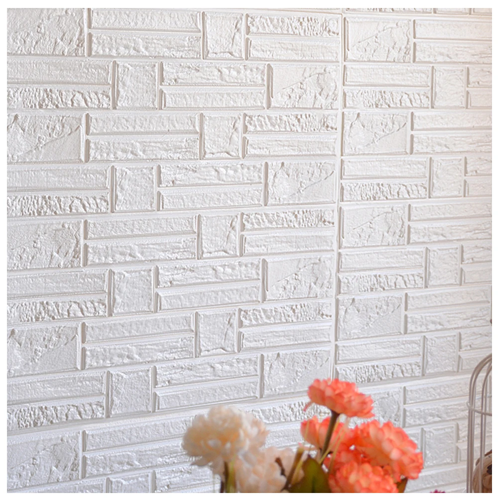 

brick wallpaper for living room 3d foam self-adhesive wall sticker for modern wall bedroom kitchen kids room home decor