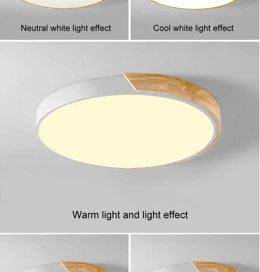Enthusiastic 24w Round Led Ceiling Lights Modern Flush Mounted Led Ceiling Lamp For Living Room Bedroom Decoration Fixtures Lighting Elegant In Smell Lights & Lighting