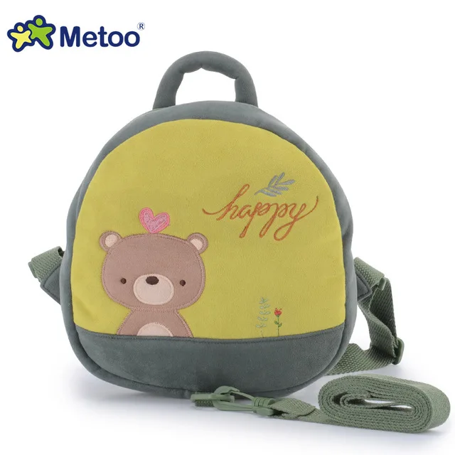 Новинка года; мягкая сумка с рисунком монстра; Детский рюкзак; детская сумка для девочек и мальчиков; Модный плюшевый рюкзак; Mochila Metoo - Цвет: 5