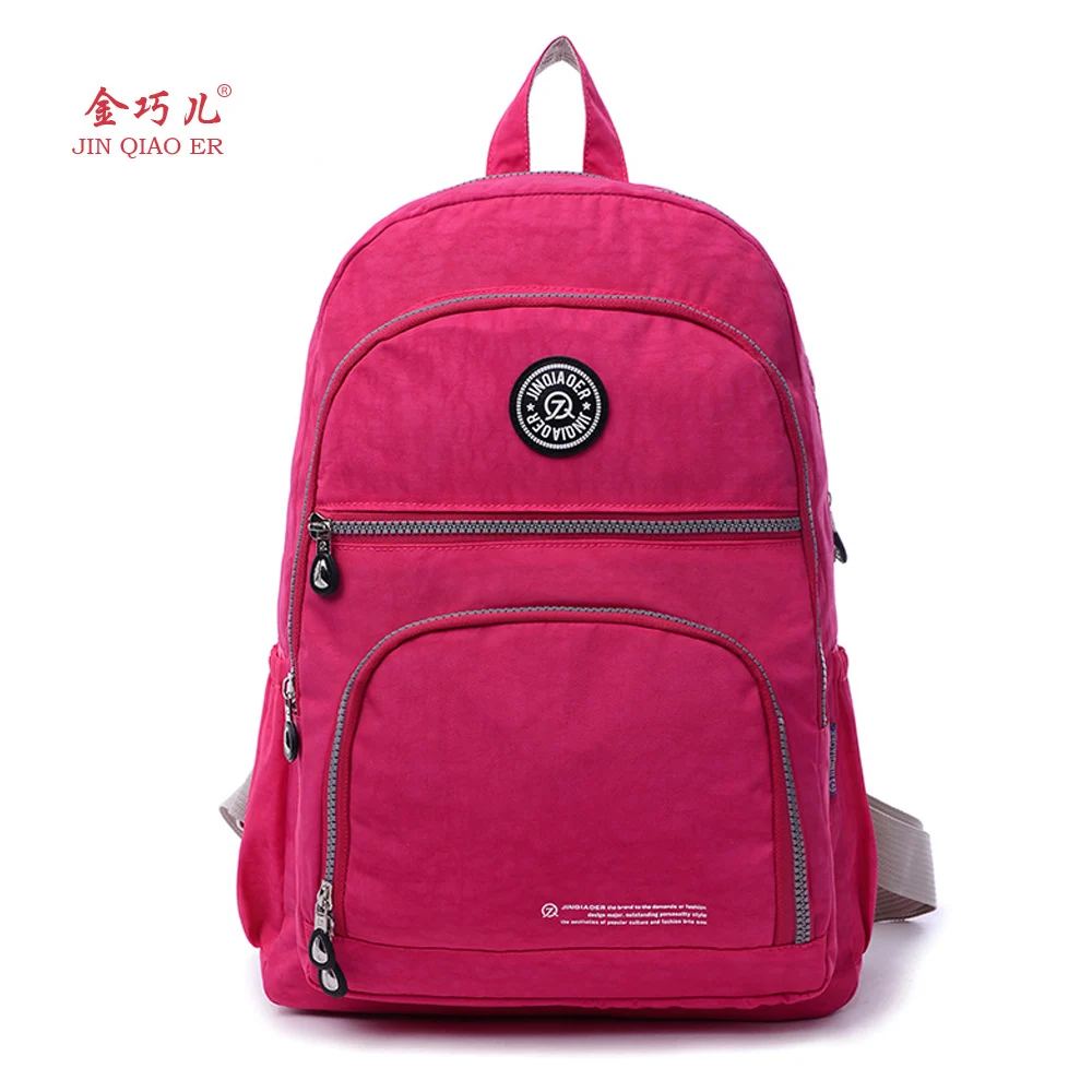 JINQIAOER Mochila feminina Original Brand Designer Fashion Women