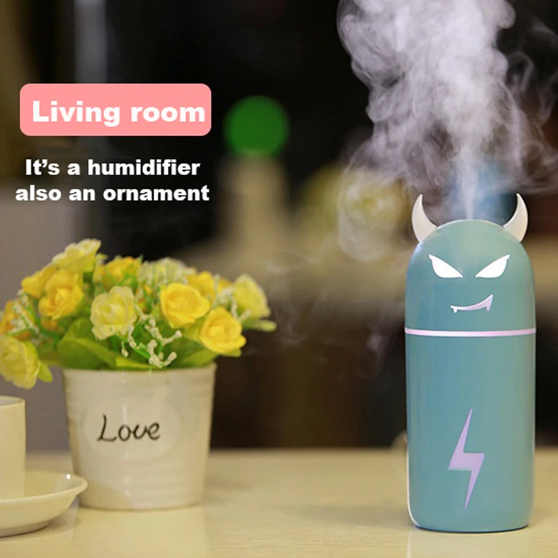 

USB Humidifier USB Aromatherapy USB Mist Maker Breathing Lamp Nebuliser Portable Universal LED 5V 2W