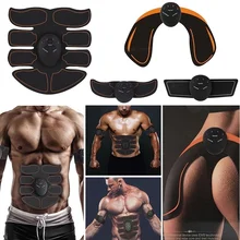 Тренажер для мышц живота, фитнес-EMS, спортивный пресс-стимулятор, Тренажерное Оборудование, тренировочный аппарат, домашний электрический тренажер для упражнений