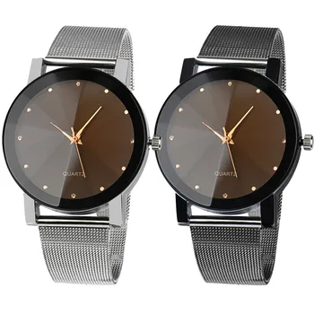 

2018 Fashion Women Crystal Stainless Steel Analog Quartz Wrist Watch Bracelet Women Quartz Watch Stainless Steel relogio femini