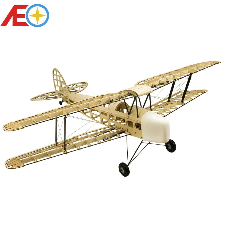 Новинка De Havilland DH82a тигровый биоплан 1400 мм Лазерная разрезная фотография (Газовая