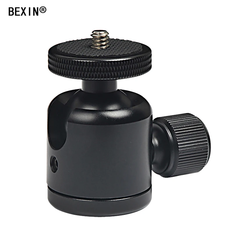 

360 Swivel Mini Ball Head Tripod Head 1/4" Screw Mount Bracket for camera compatible with Sony Nikon DSLR Camera Tripod Monopod