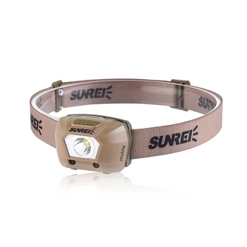 

SUNREI LED Smart Sensor Headlamp Headlight 225LM IPX6 Waterproof XPG3 S2 LED 4 Modes Bike Headlamp 3 x AAA Battery