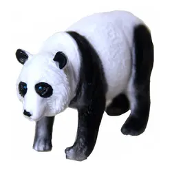 Мини Фигурки Игрушка панда модель дикие с животными из ПВХ пластиковые игрушки Ранние образовательные коллекции игрушки, домашний декор