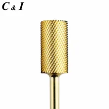 Розовый и белый бит-песок F-карбид Nail сверло для ногтей Электрические ногтей дрель Маникюр машина-ногтей бит