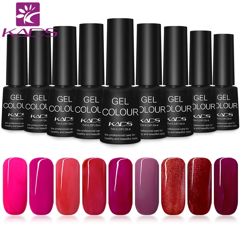 KADS Nail Gel Polish Soak off Gel nail Polish 101 Colors Gels Polish ...