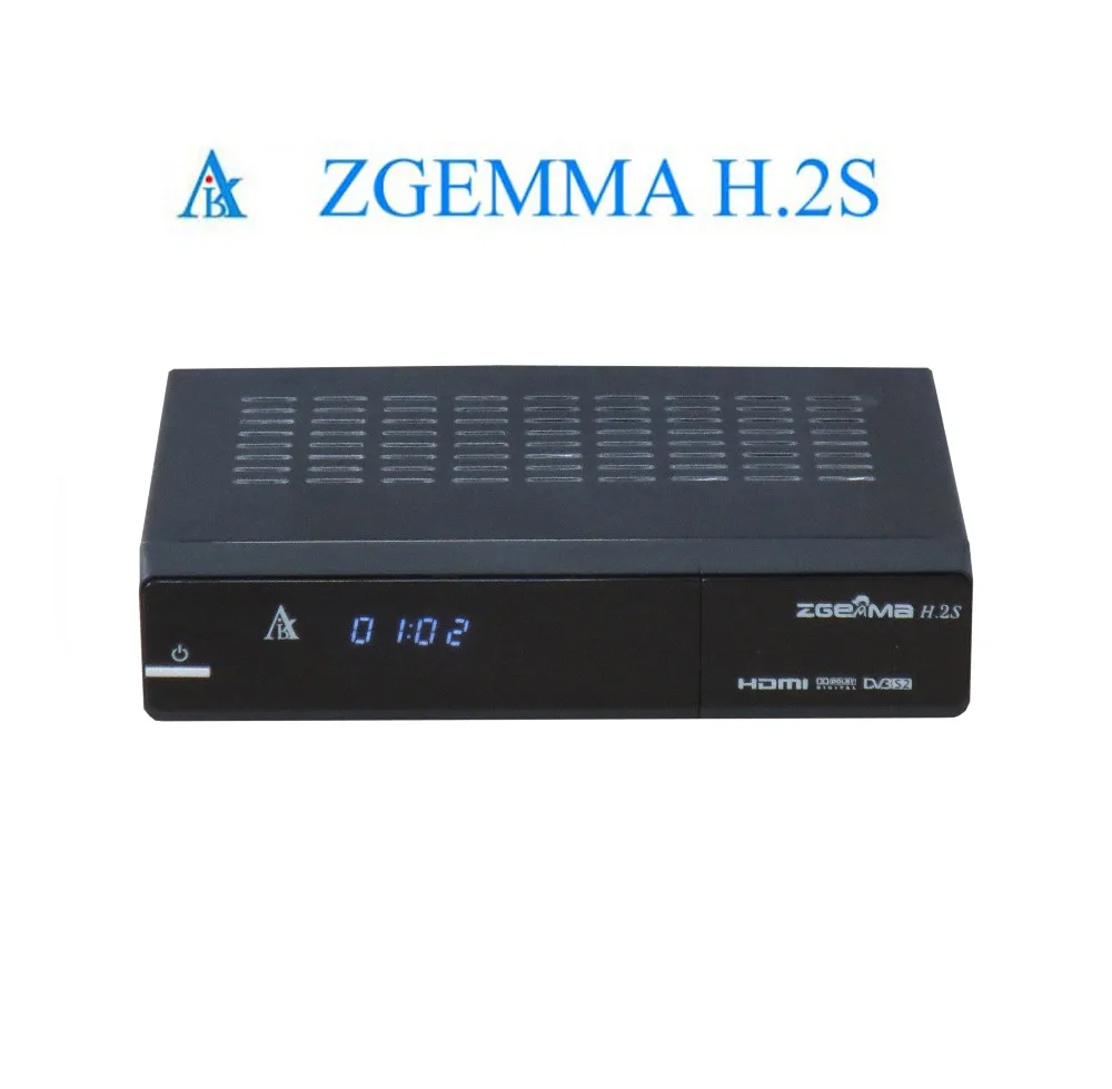 Zgemma Star H.2S спутниковый ресивер 2000 DMIPS процессор Linux OS DVB-S2 Двухместный тюнер декодер Лидер продаж в Великобритании, Италии, Франции, Испании