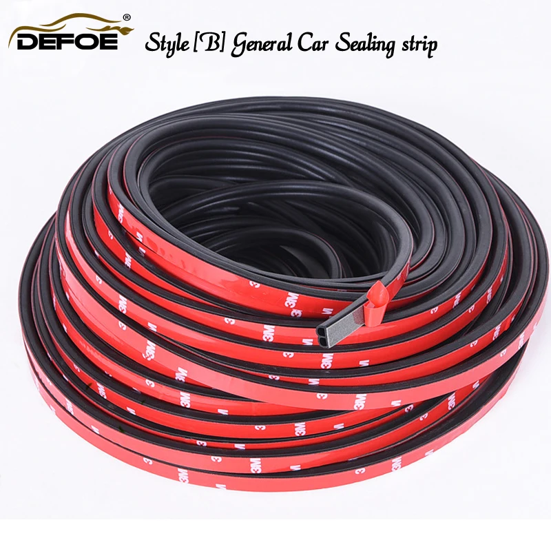 

car styling General style B car Sealing strip door sound insulation waterproof Anticollision strip All car can use W 12 mm