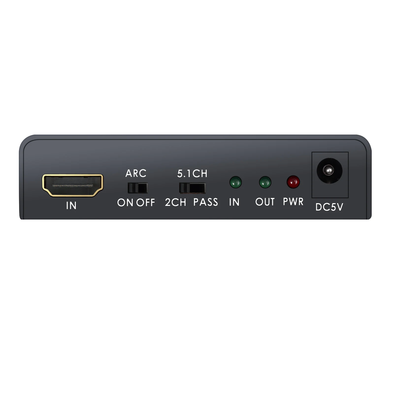 Proster HDMI в оптический TOSLINK SPDIF RCA L/R 3,5 мм наушники HDMI 2,0 аудио экстрактор поддержка 4K 60Hz YUV 4:4:4 и HDR адаптер