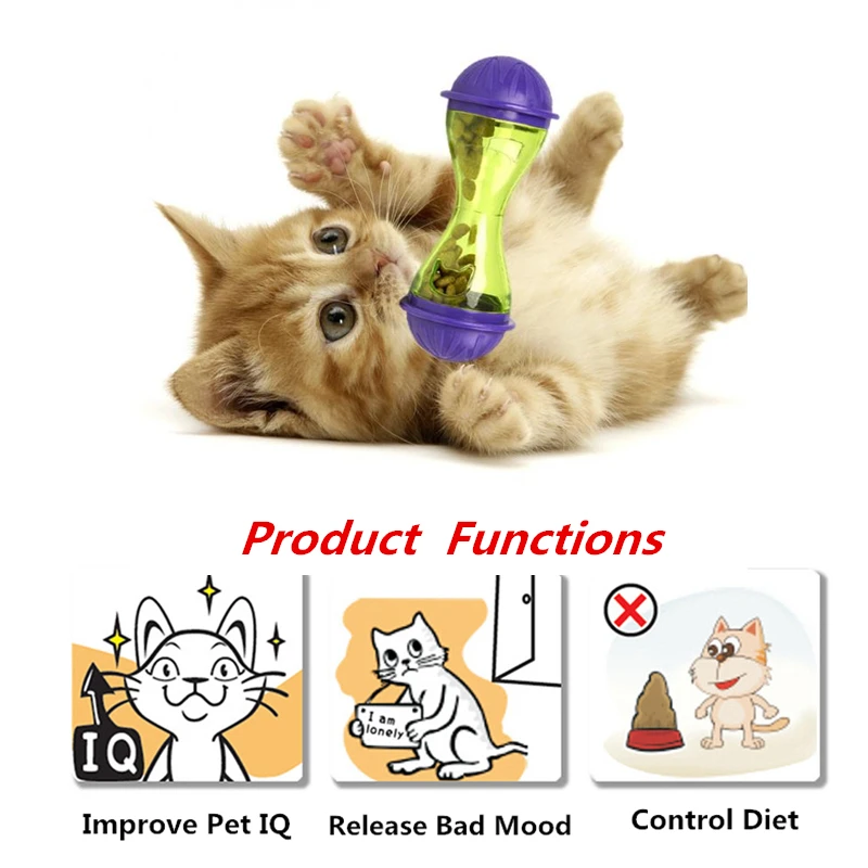 MTL Cat IQ Treat игрушка умнее интерактивный котенок мяч игрушки дозатор корма для домашних животных головоломка кормушка для кошек игра обучение