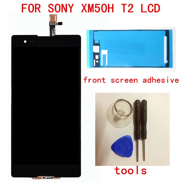 Сенсорный экран для Sony Xperia T2 Ultra D5303 D5306 ЖК дисплей с дигитайзером сенсорная