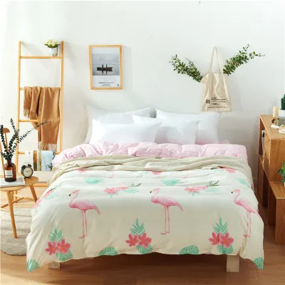Маленькое свежее стильное одеяло для девочек и мальчиков/взрослых, удобные постельные принадлежности для двух королев/милое одеяло для кровати - Цвет: Оранжевый