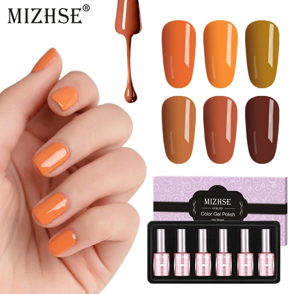 MIZHSE Гель-лак Vernis полуперманентный УФ Гель-лак 18 мл маникюрный гель с лаком Belle Fille лак для ногтей для нормальных ногтей