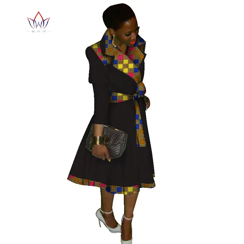 Осень 2019 г. Новый женский пальто Африканское пальто африканские Дашики костюмы традиционные природные модные дизайн пиджаки для женщин