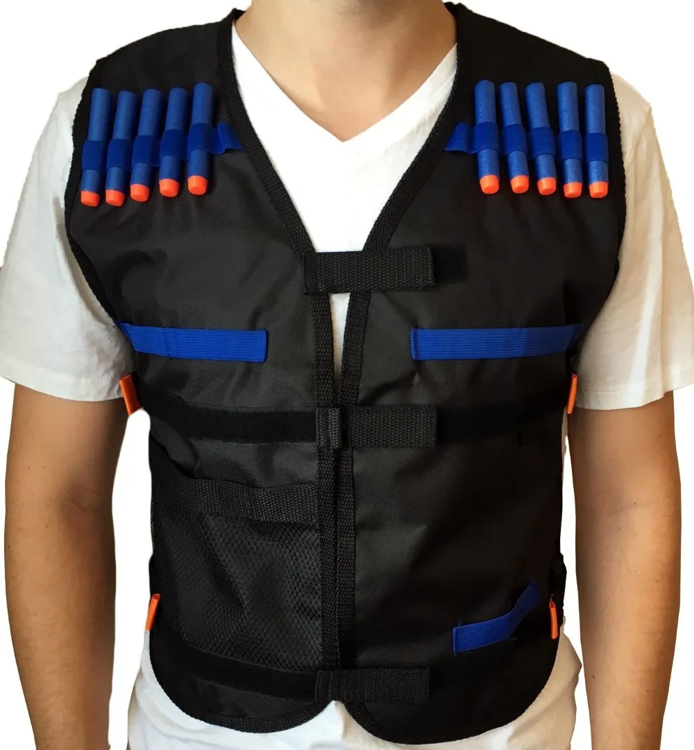 Buy Black Tactical Vest of EKIND kit For Nerf N strike