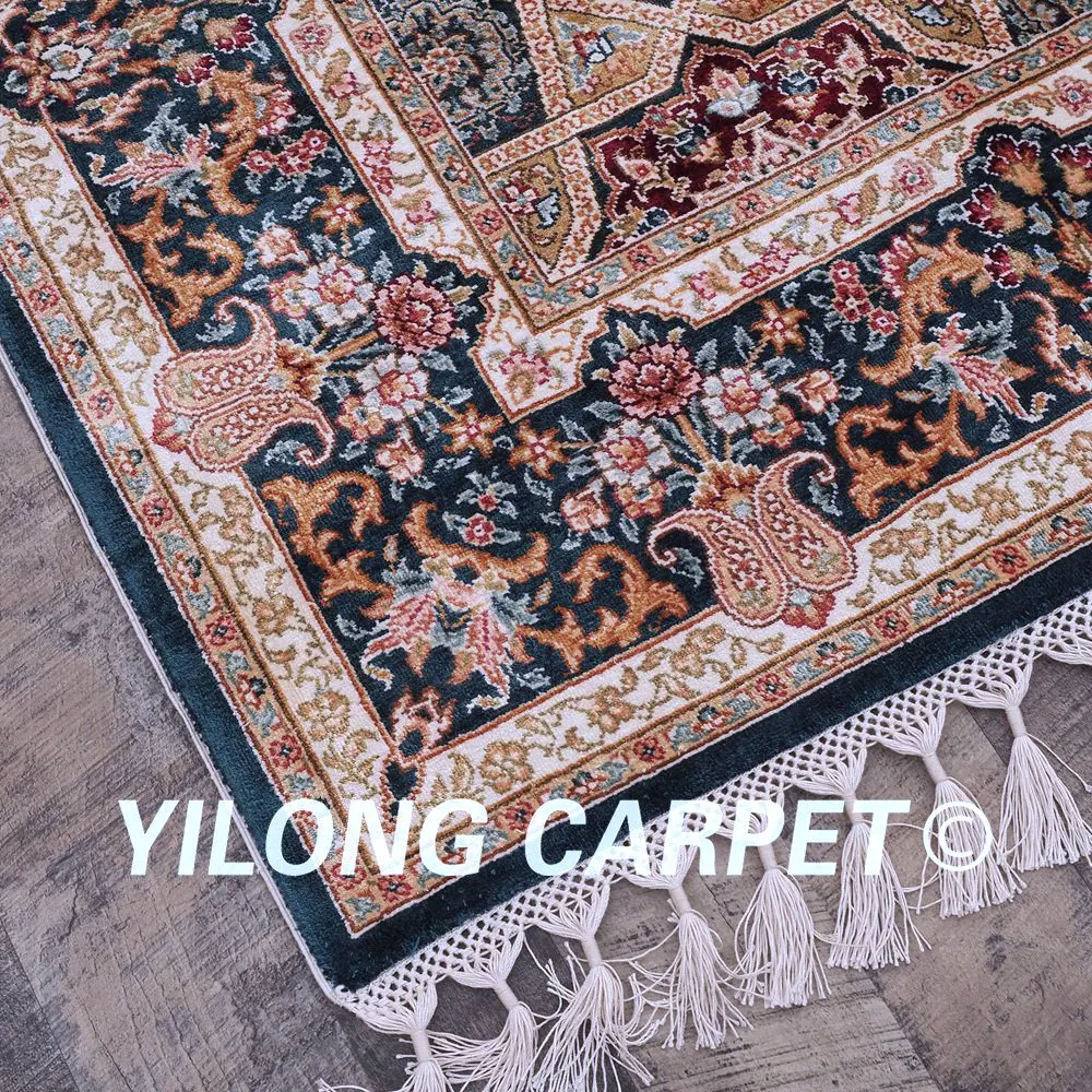 Yilong 4 6 'x 7' Классические двойные узлы Турция ручной УЗЕЛКОВЫЙ Шелковый