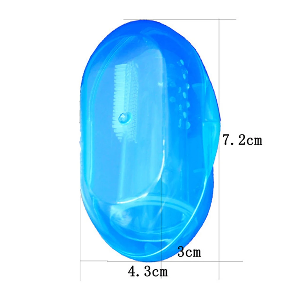 1Pc Kids Baby Silicone Finger Toothbrush with Box for Newborns Soft Rubber Gum Teeth Clean Massage Non Toxic Children's Goods