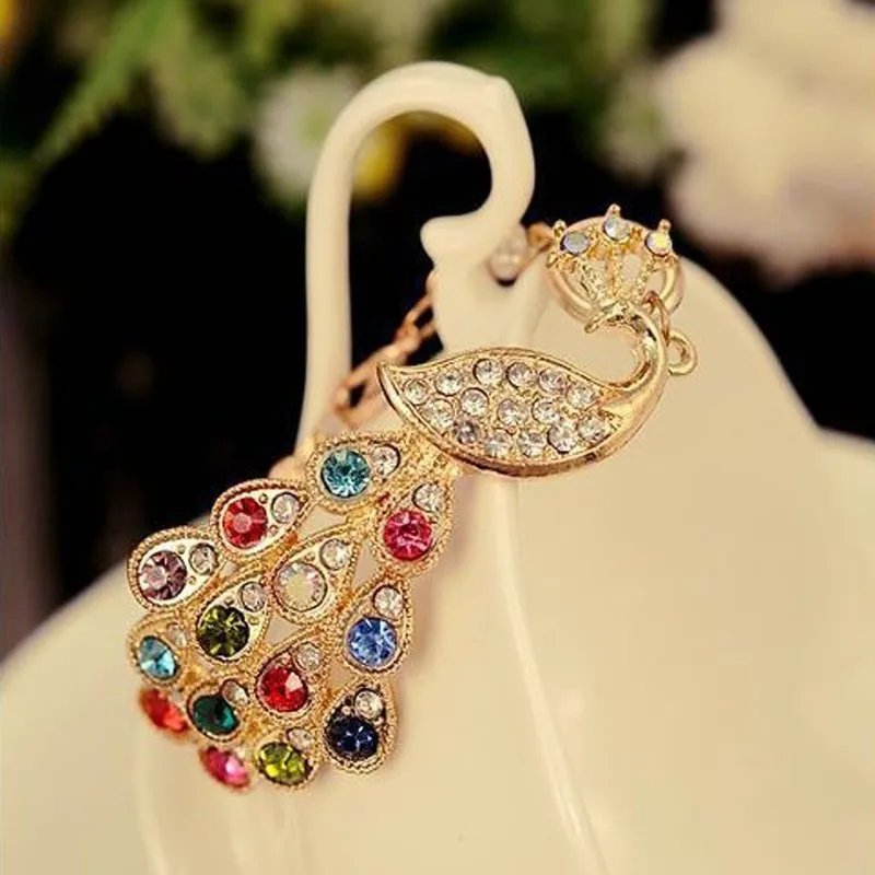 LNRRABC DIY богемный Красочный Шарм в форме павлина браслеты для женщин подарок на день Святого Валентина ювелирные изделия