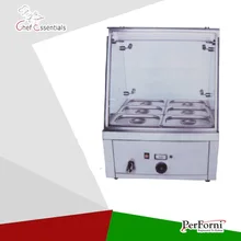 Pkjg-eh710 шесть кастрюли, с Стекло защитная маска для коммерческих Кухня счетчик Электрический водяной бане