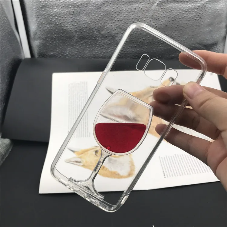 Горячий 3D красный чехол с вином для Sony XZ XA XA1 XA3 XA2 Ultra XZ1 XZ4 Compact L3 струящаяся