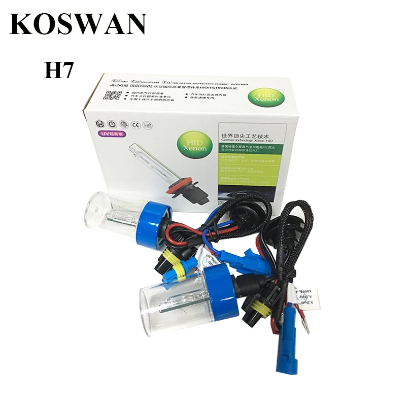 

2pcs H7 HID Xenon Lamp 12V 55W Car HID Xenon Bulb Light H7 Lamp Xenon HID Light Headlight Bulb H76000k 4300k 8000k HID Headlamp