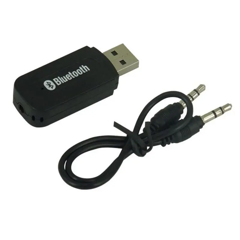 2016 New Universal B2 Wireless Car Bluetooth Receiver 3.5MM AUX Audio Stereo BT 4.0 Music Receiver Bluetooth Adapter