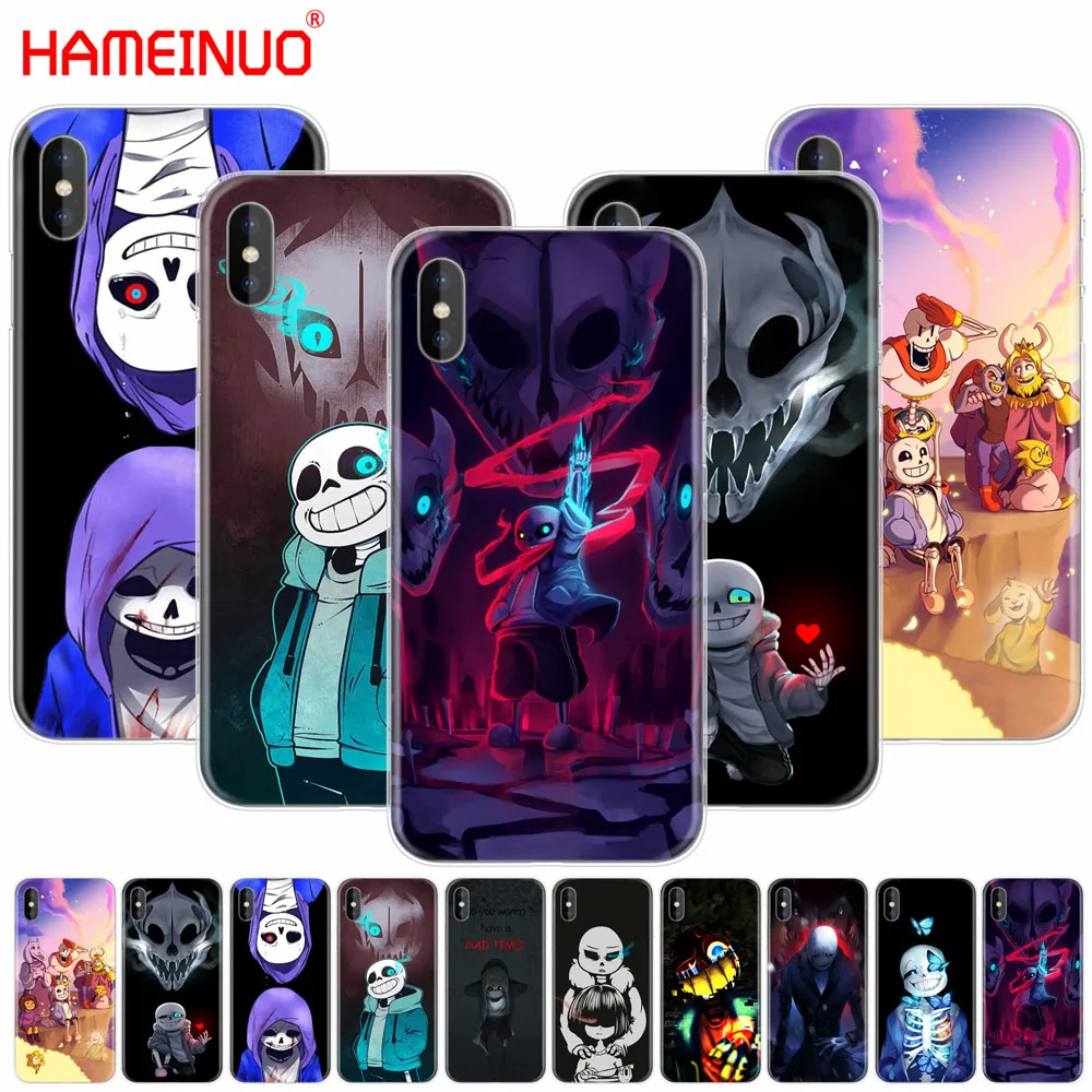 Чехол для мобильного телефона HAMEINUO Undertale Sans iphone X 8 7 6 4 4s 5 5s SE 5c 6s plus | Мобильные