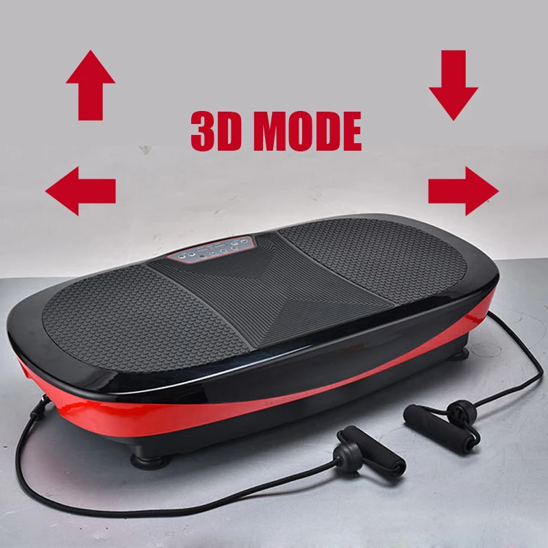 O Crazy Fit Vibration Exercise Plate 3D Slimming Machine power fit vibration plate vibration plate fitness machine