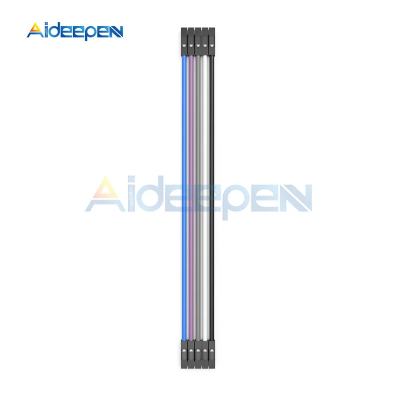 5 Pin 10 Pin 40 Pin 10 см 20 см мужчин и женщин Dupont линия кабель макет перемычка провода разъем для Arduino - Цвет: 5PIN F to F 20CM