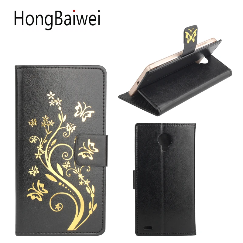 Чехол От hongbaiwei для Blackview dm550 кожаный чехол Цветок Henna Ясно Флип люксовый