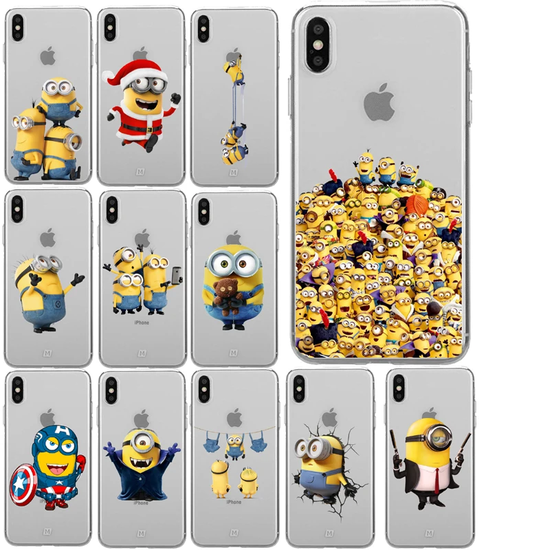 Мягкий силиконовый чехол для iPhone 11 11Pro 6 S Plus 7 8 x xs max xr с маленькими желтыми