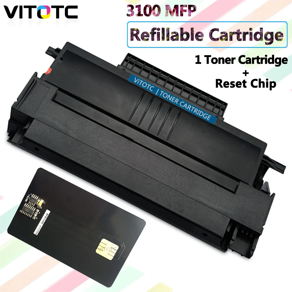 1016R01379 Replacement Toner Cartridge Reset Chip Card Kit Compatible for Xerox Phaser 3100 MFP
