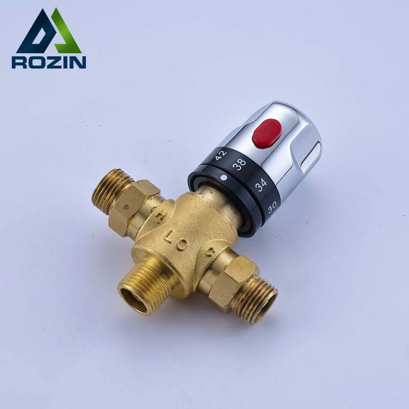 Free Shipping Thermostatic Valve Temperature Mixing Valve for Solar