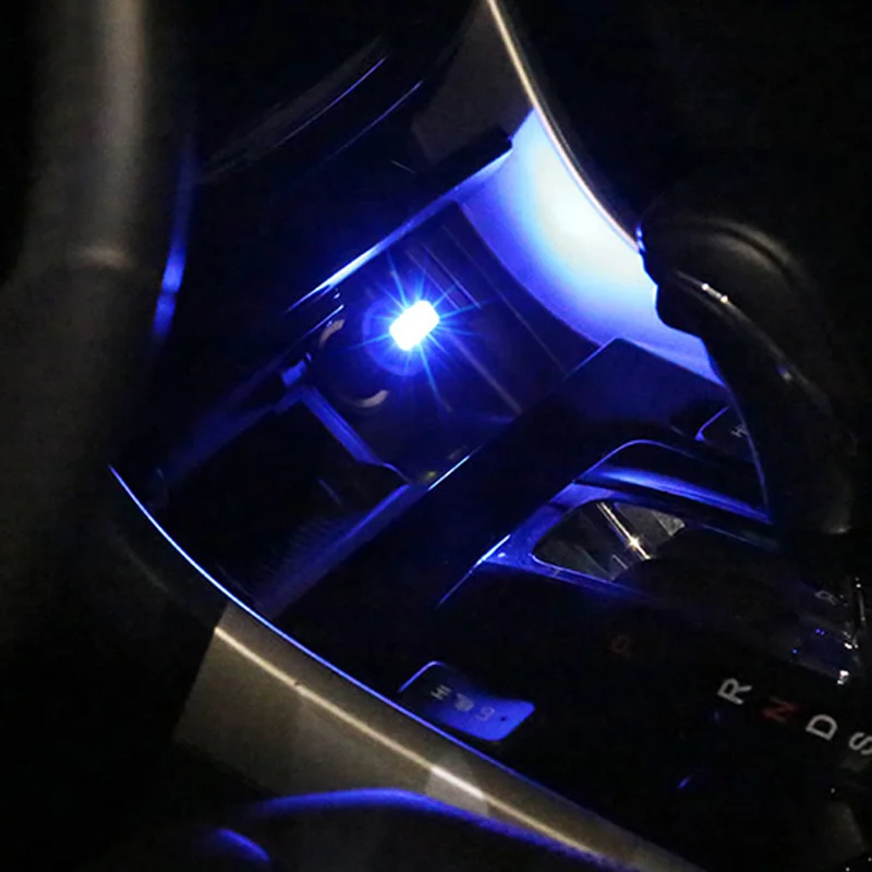 USB мини светодиодный ночник для салона автомобиля Нижняя лампа Citroen C-Quatre C-Triomphe