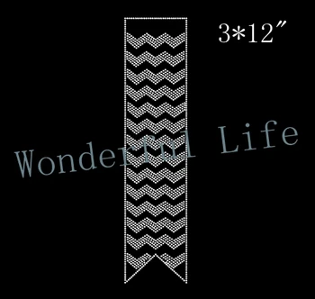 

Lowest price spangle strip bow hot selling hot fix motif rhinestone heat transfer free shipping