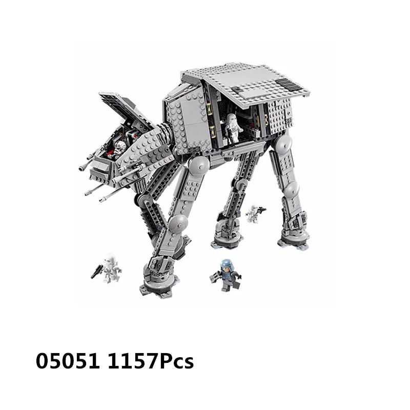 

Lepin 05051 Star The Force Set Awakens AT Model Wars Building Blocks Bricks Action Compatible Legoinglys 75054 Birthday Kid Toys