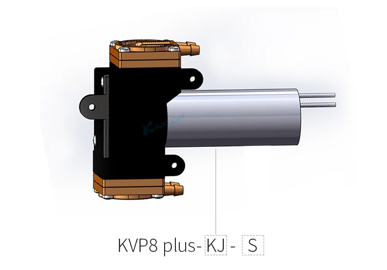 Kamoer KVP8 плюс 12/24V мини-диафрагменный вакуумный насос с щетки DC мотор используемый для передачи газа