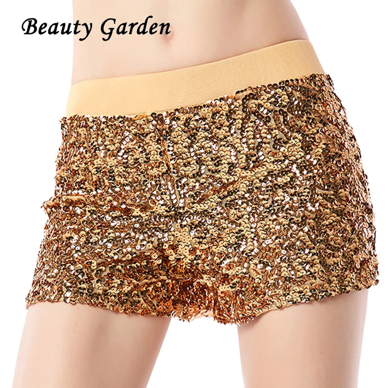 Buy Beauty Garden Women Sexy Fashion Sequined Hot Shorts Party Club Elastic
