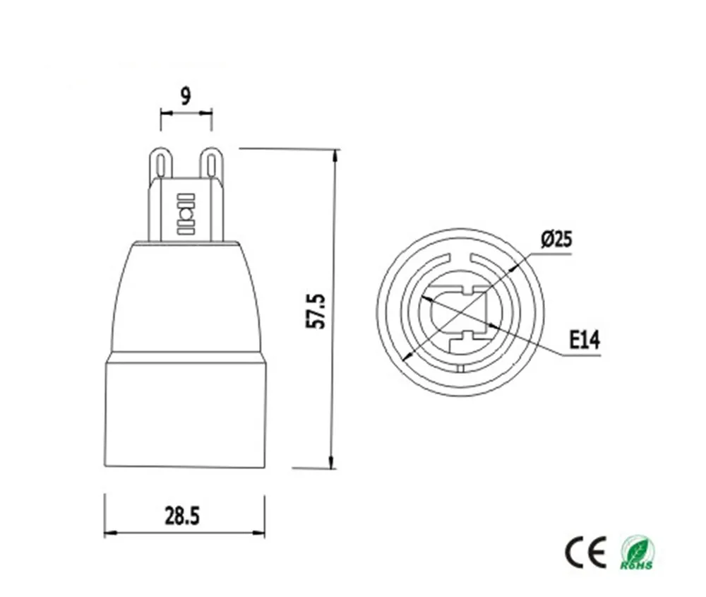 Z1051 G9-E14 Adapter (4)