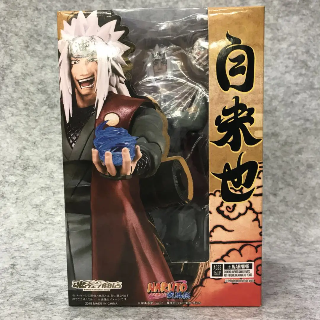 Anime Naruto Shippuden Jiraiya PVC Action Figure 16cm NEW NO BOX