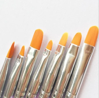 

Nail Art Pen Brush Acrylic Rhinestones Handle DIY Painting Drawing Coating Line Carving Flower Manicure Tool / by DHL 500sets