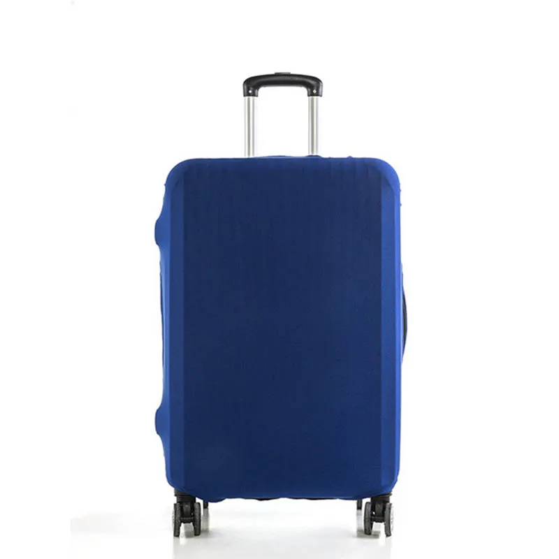 Чехол чехол для путешествий чемодан на колесиках защитный чехол для 18-28 дюймов аксессуары для путешествий Чехол для багажа эластичный чехол - Цвет: Синий